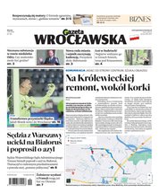 : Gazeta Wrocławska - e-wydanie – 105/2024